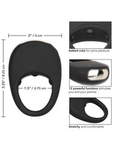 Silicone Rechargeable Pleasure Vibrating Cock Ring Vibrating Cock Rings